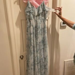 SEA GLASS BRIDESMAIDS DRESS